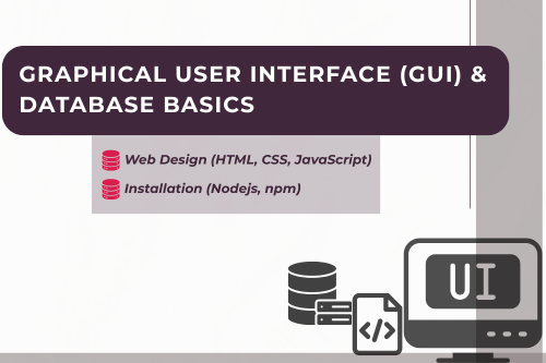 Module 3 – Graphical User Interface ( GUI ) and Database Base